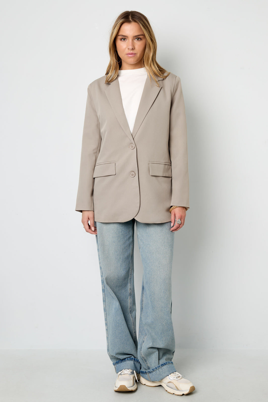 Woven Polyester Fiber Women's Suit Set Elegant Letters