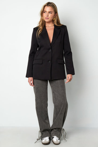 Polyester Women's Suit Set Tailored Bow Detail