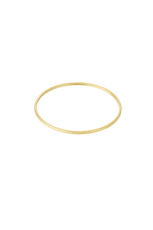 Strakke glanzende armband