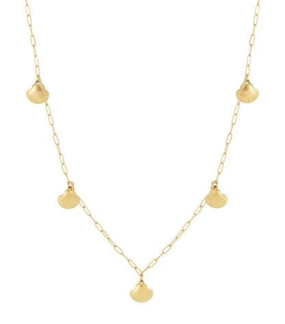 Lange schelpketting