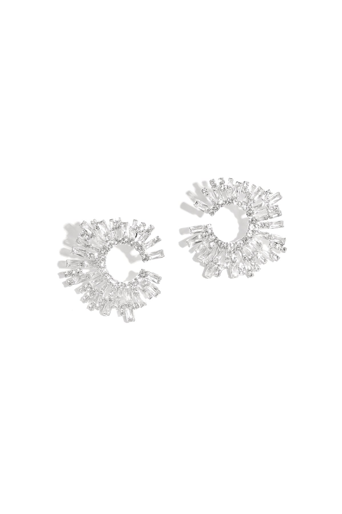 Koperen oorbellen Geometrisch Elegant Kerst Luxe Serie Dames sieraden