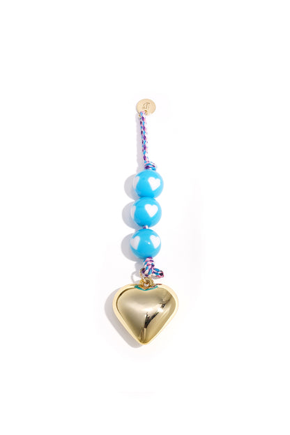 Tasbedeltjes in hartvorm, casual, acryl, dagelijkse accessoires