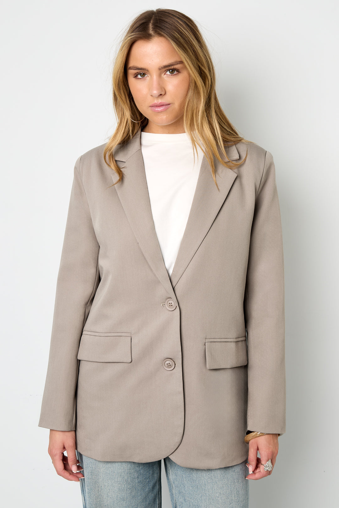 Woven Polyester Fiber Women's Suit Set Elegant Letters