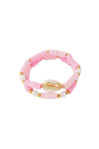 Bloesem schelp armband
