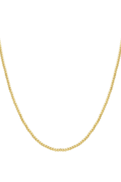 Ketting van massieve kralen - 5 mm