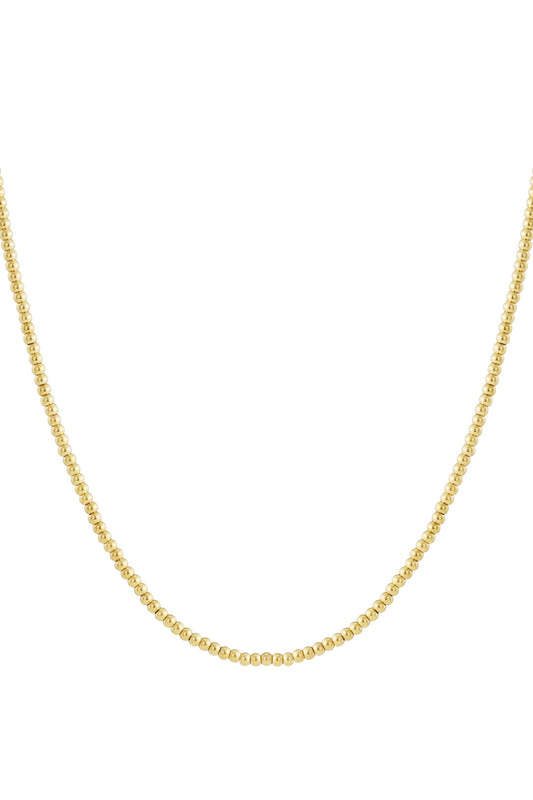 Ketting van massieve kralen - 5 mm