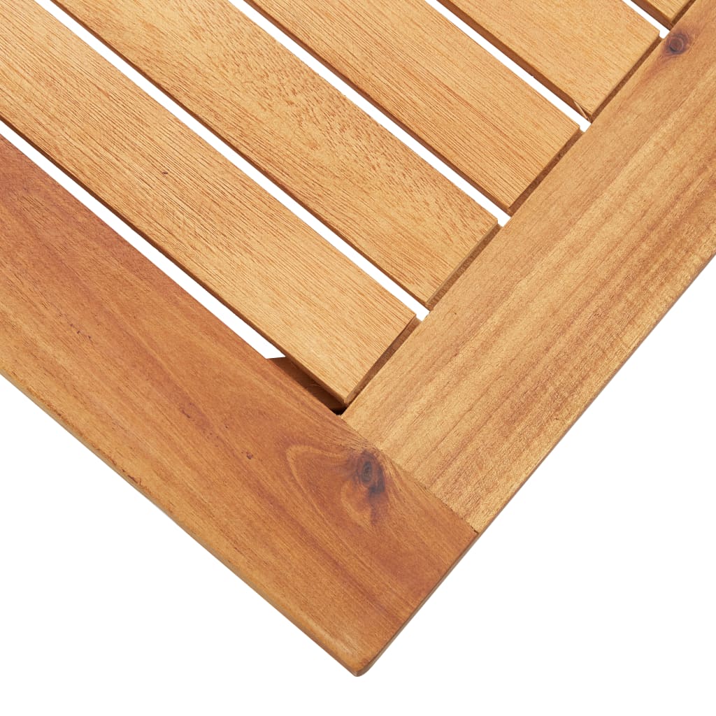 Tuintafel 60x60x36 cm massief acaciahout