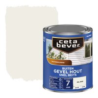 Cetabever - Snelbeits Gevel Hout Dekkend - RAL 9010 - 750 ML