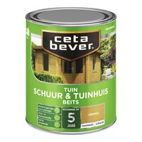 Cetabever - Tuinbeits Schuur & Tuinhuis Transparant - Grenen - 750 ML