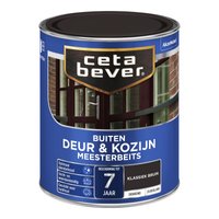Cetabever - Meesterbeits Deur & Kozijn Dekkend - Klassiek bruin - 750 ML