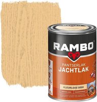 Rambo Pantser Jachtlak - Transparant Hoogglans - Water & Weerbestendig - Beschemt het Hout - 1.25L