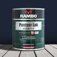 Rambo Pantser Lak Dekkend Hoogglans 0,75 liter - Nachtblauw