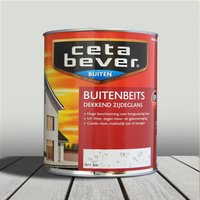 Cetabever Dekkende Buitenbeits - 0,75 liter - Wit