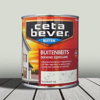 Cetabever Dekkende Buitenbeits - 0,75 liter - Ivoorwit