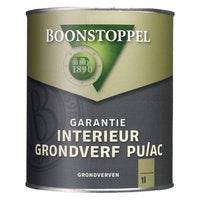 Boonstoppel Garantie Interieur Grondverf PU/AC 1 liter Wit