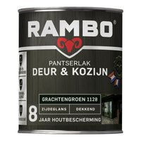 Rambo Pantserlak Deur & Kozijn Zijdeglans Dekkend - Goed Reinigbaar - Grachtengroen - 2.5L