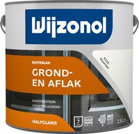 Wijzonol Dekkend Halfglans - 2,5l - 9235 - Roomwit